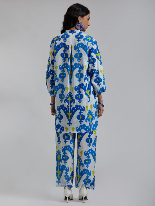 Women Floral Print 2-Piece Kurta & Pants Set