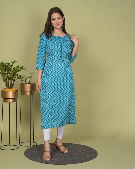 Embellished Straight Kurta