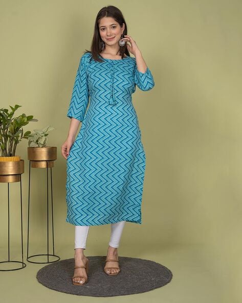 Embellished Straight Kurta