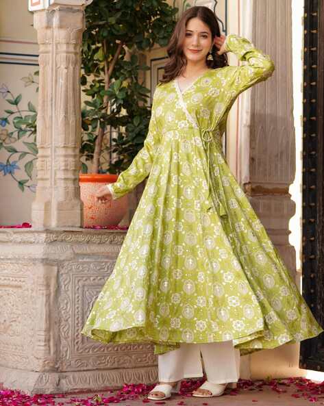 Women Ajrak Print A-Line Dress