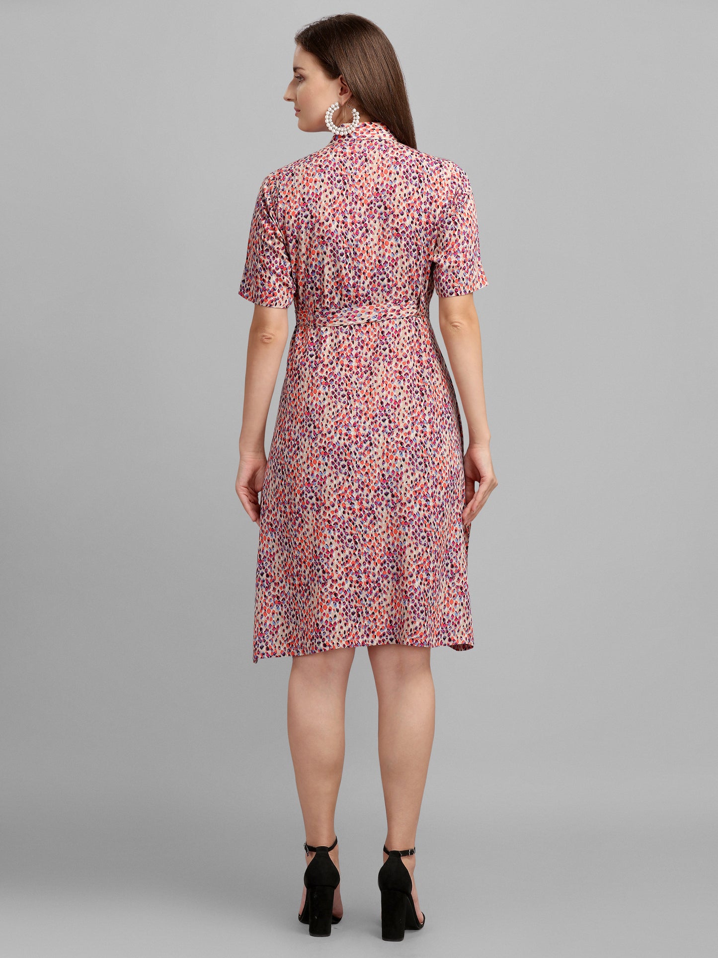 Vaani Creation Women's Rayon Printed Dress