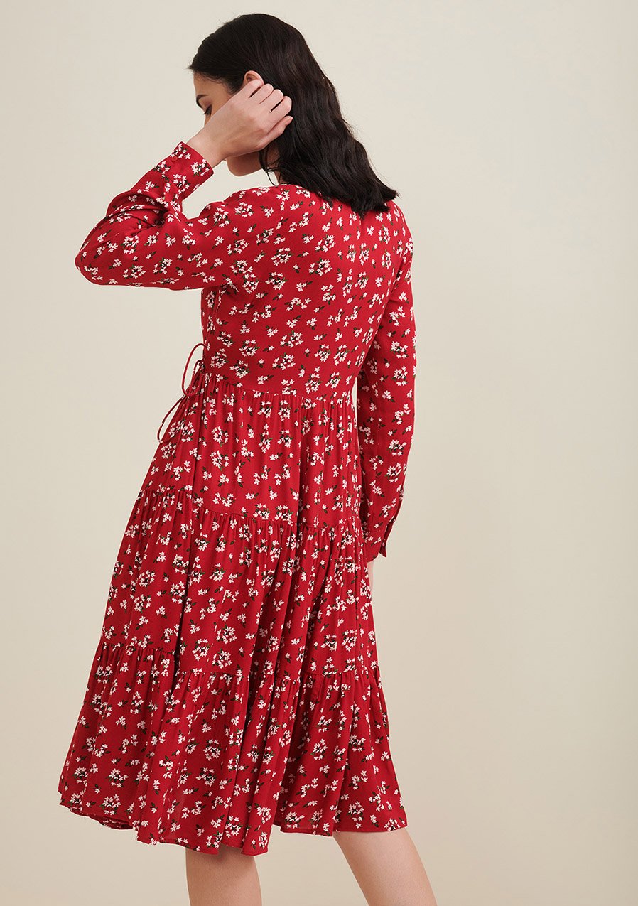Vaani Creation Women's Floral Printed Dress